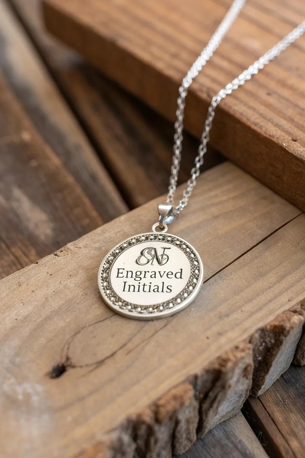 A circular locket symbolizing family unity.