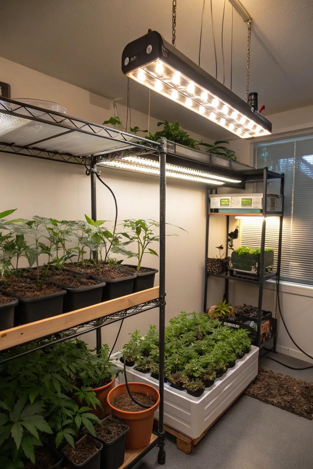 A DIY grow room lets you customize your gardening space to perfection.