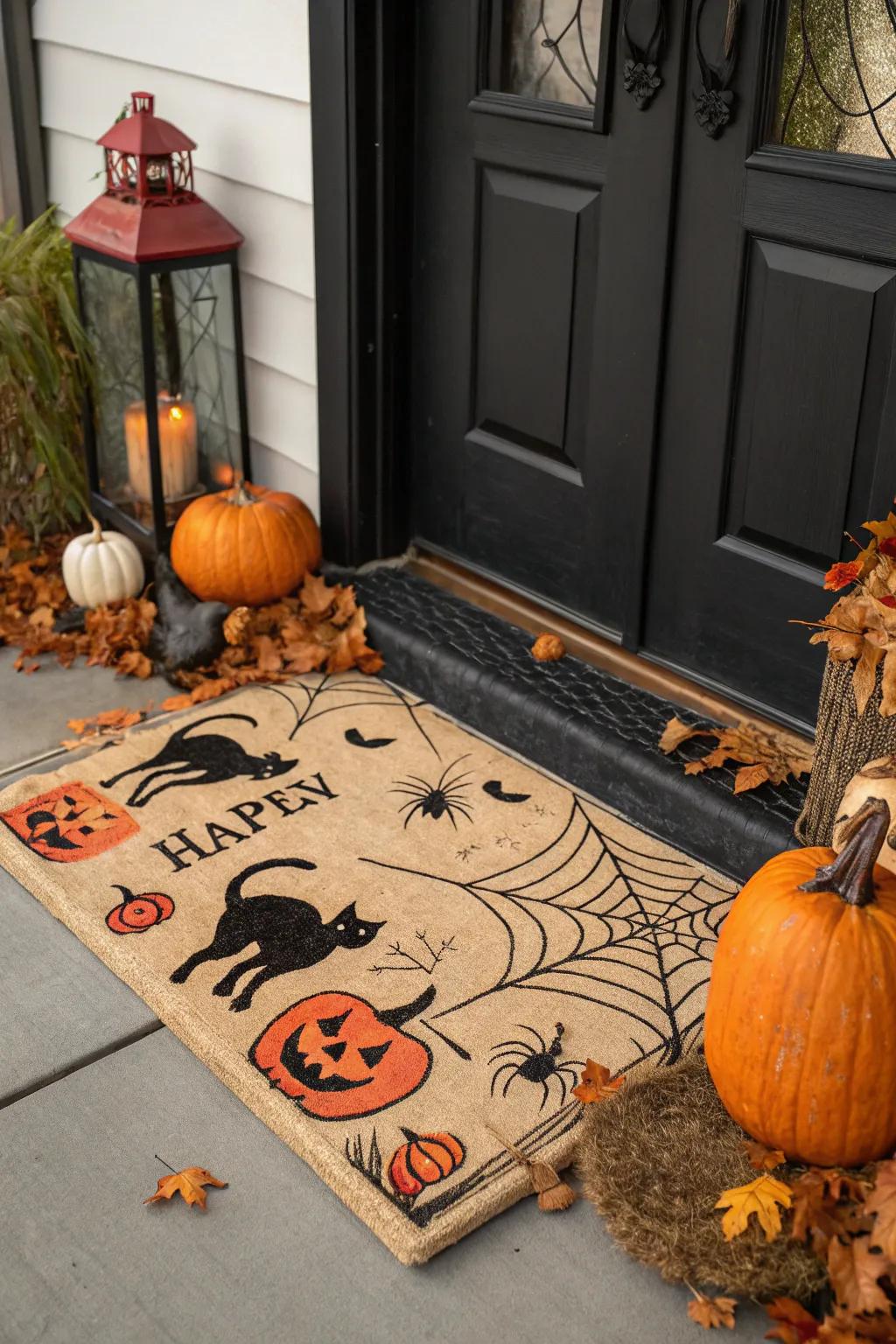 Vintage motifs offer a nostalgic nod to Halloween's past.