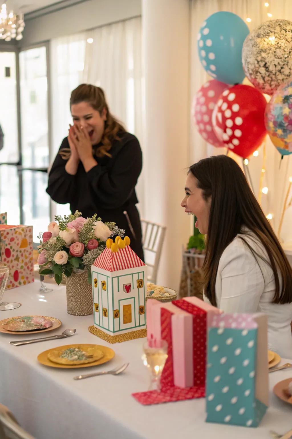 Deployable elements generate surprise and delight.