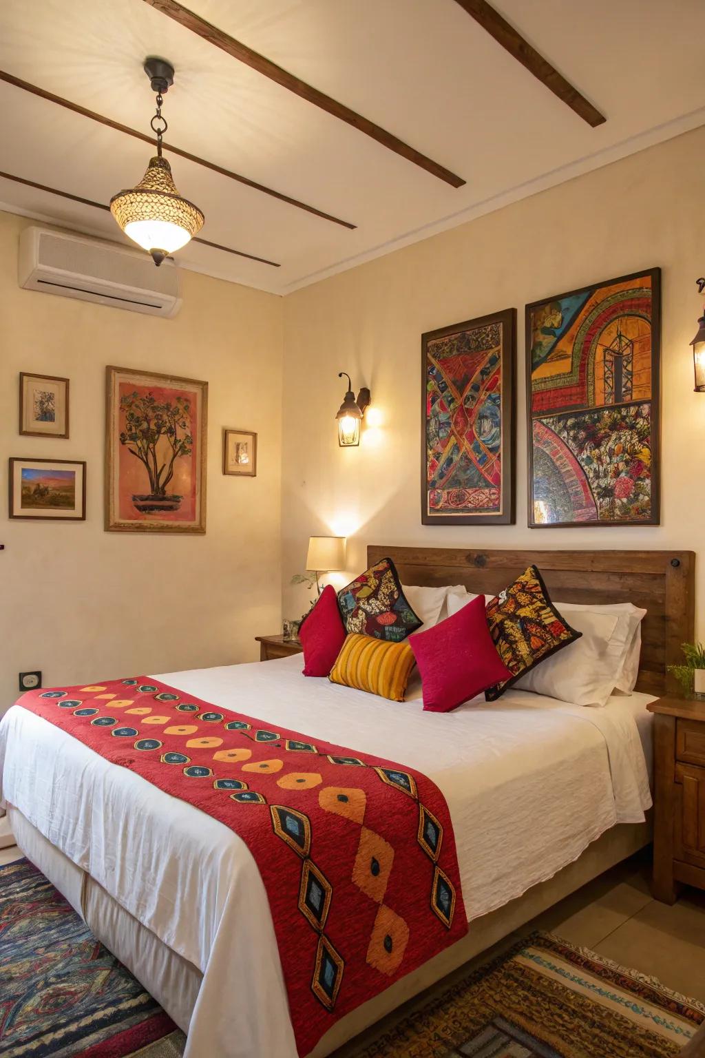 Bold colors add energy and individuality to your space.