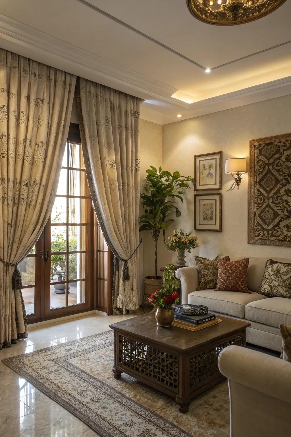 Unique designs ensure your dressings match both your space and individual style.