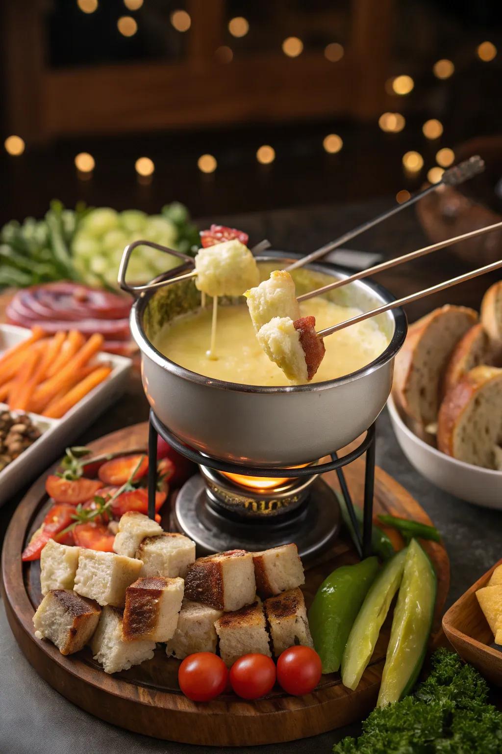 BBQ dip festivities offer a fun and interactive dining experience.