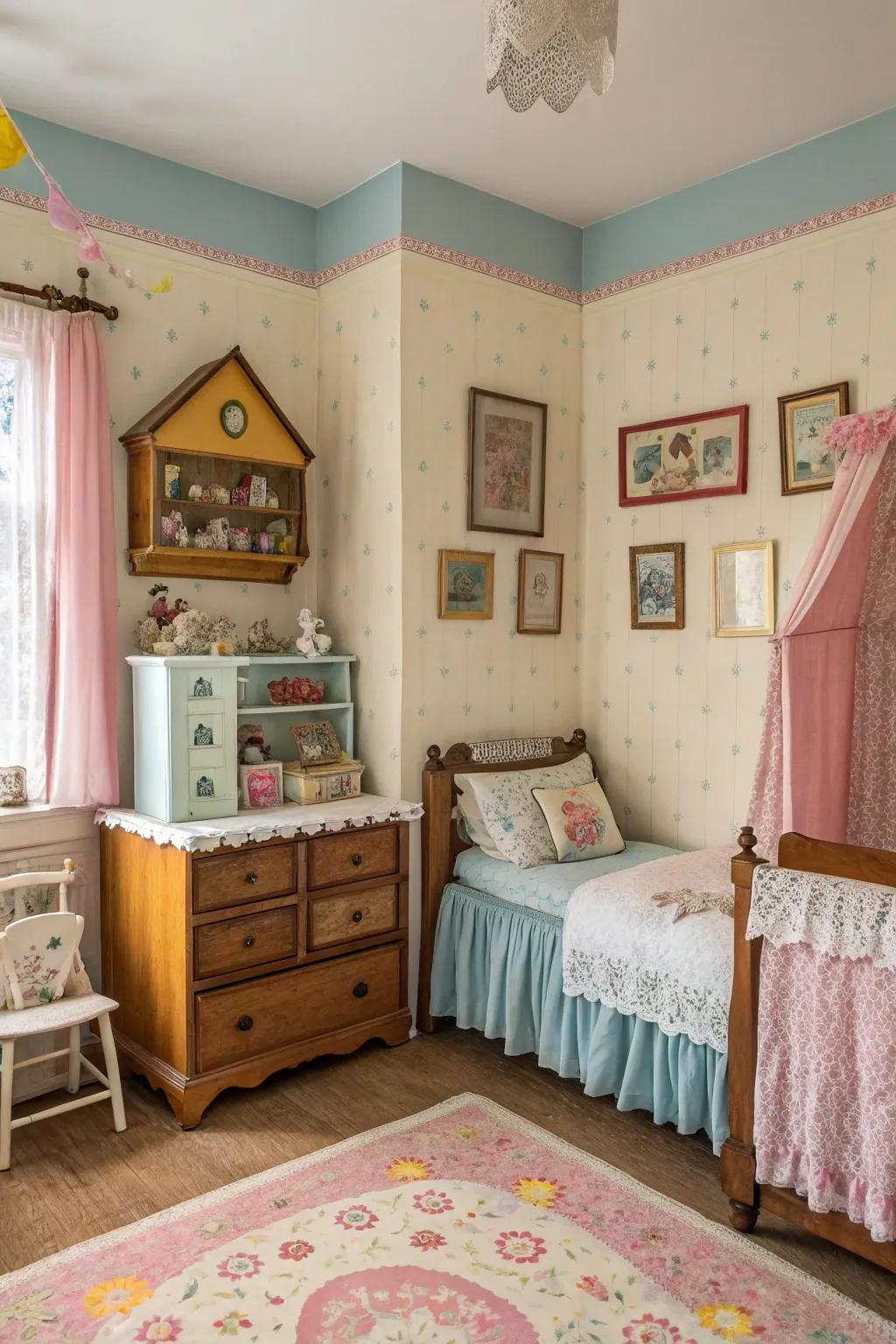 A classic romance theme that injects charm and elegance.