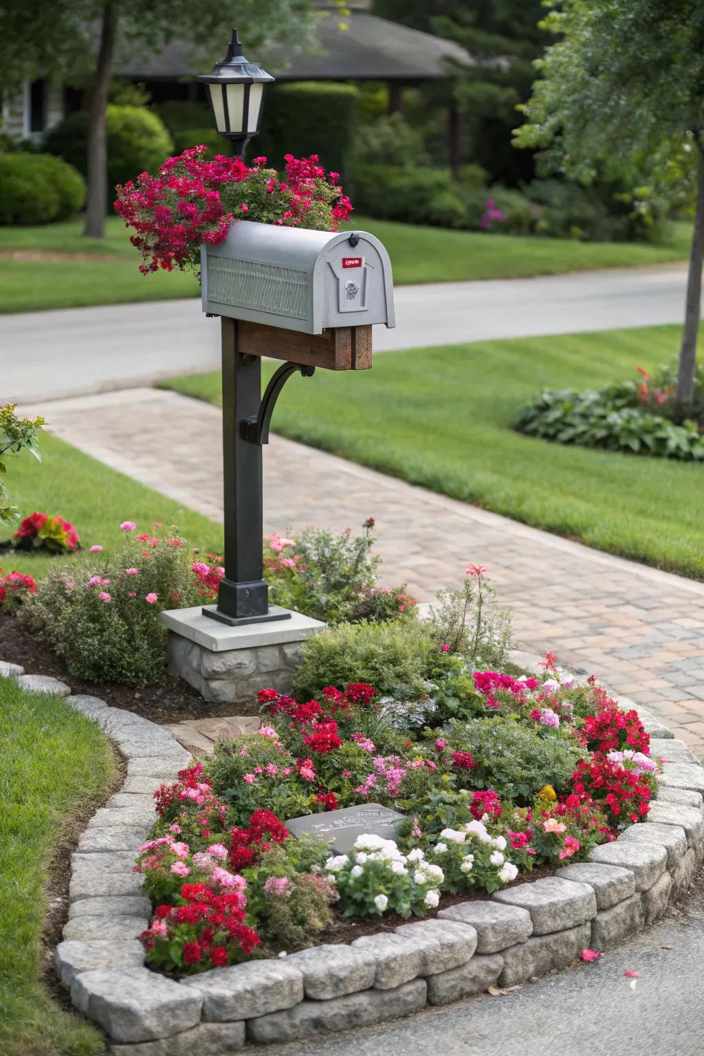 Raised beds offer improved drainage and a clean look