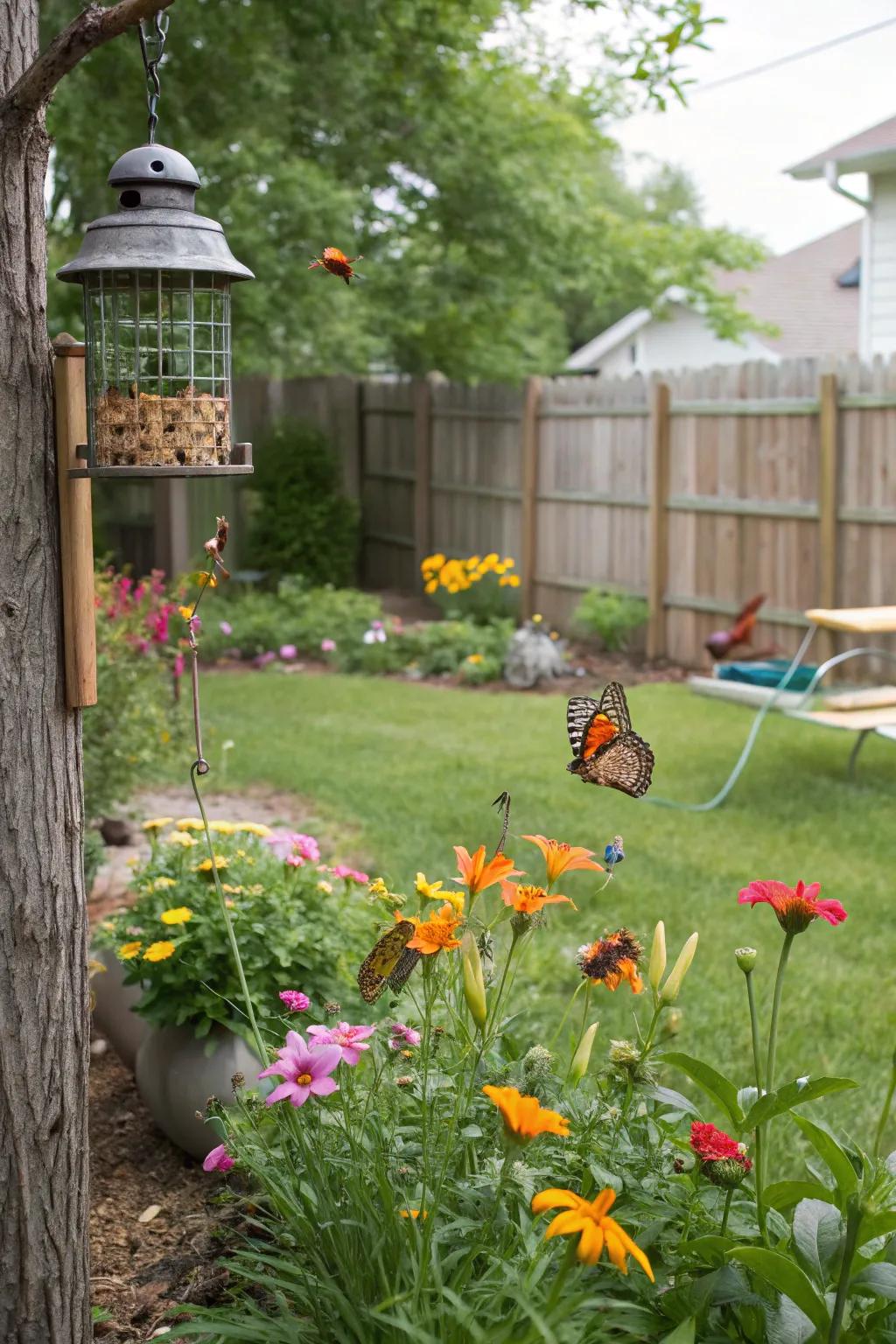 Wildlife-friendly features bring nature closer to home.