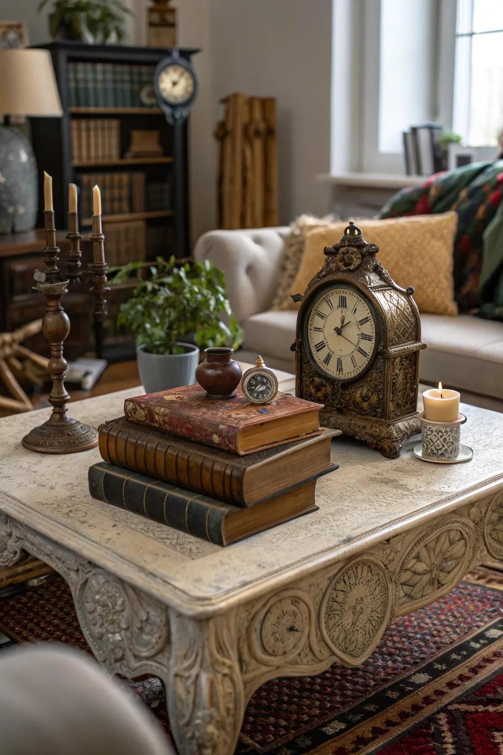 Classic finds add character and charm to your table.