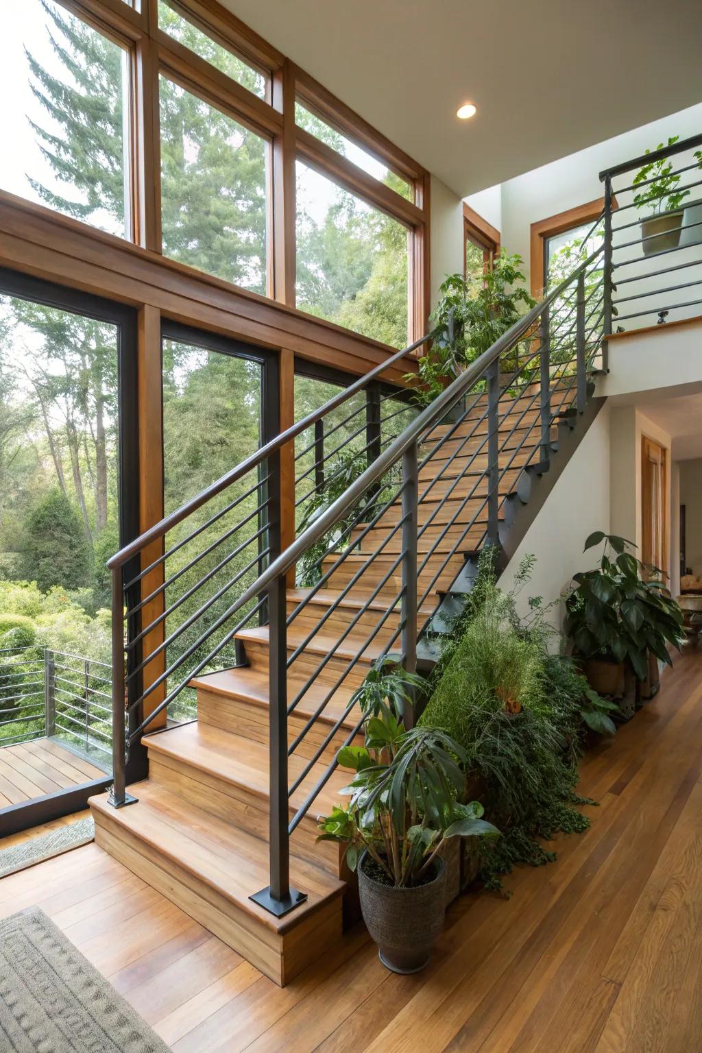 Go with sustainability through recycled materials.