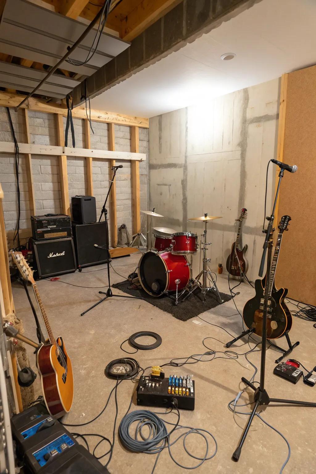 A music section brings melodies to life.