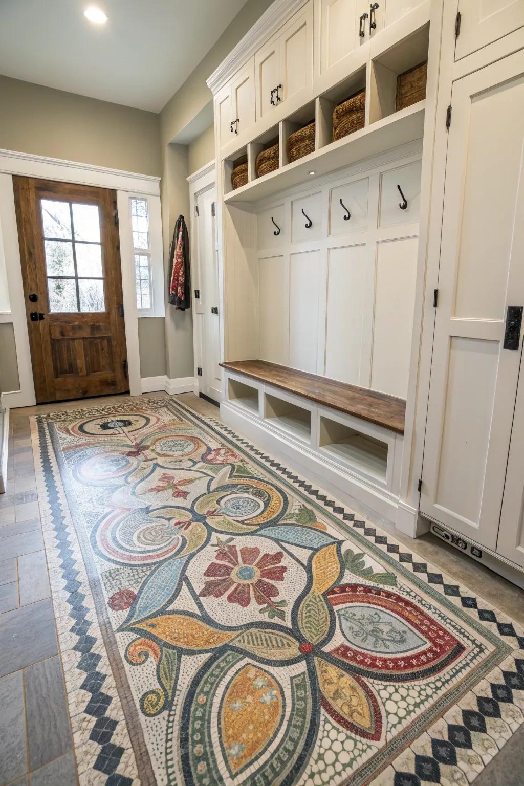 Bespoke designs transform your mudroom into a work of art.