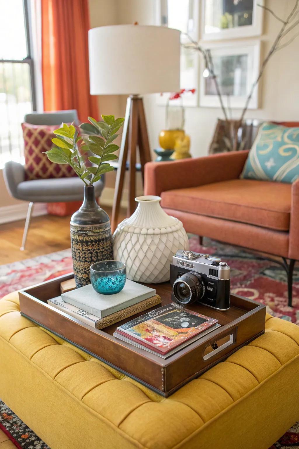 Experiment with an assorted blend of styles.