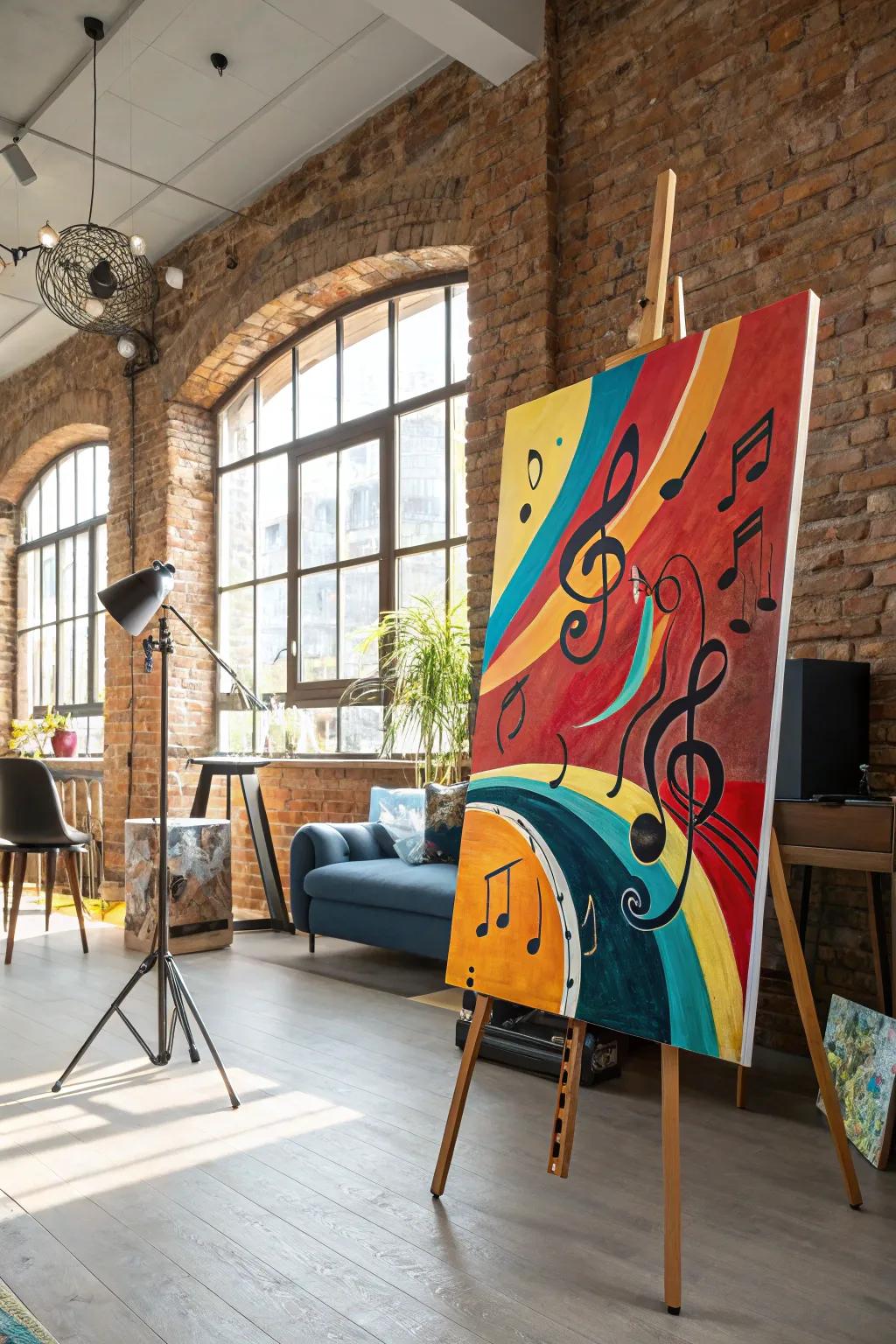 The ideal mix of music and art.