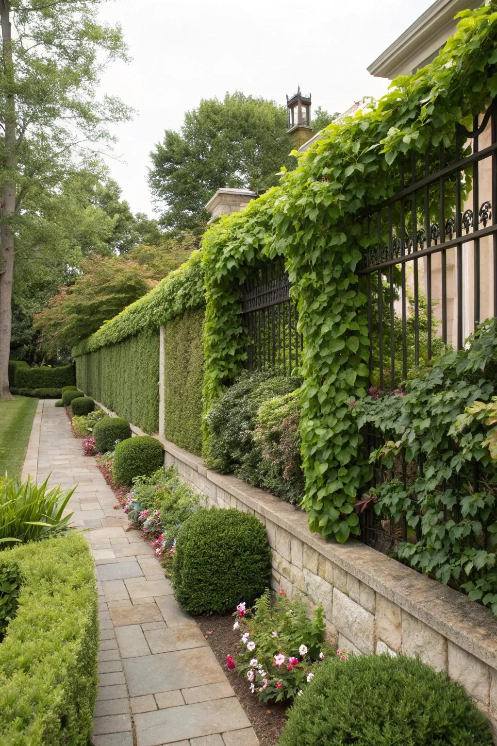 Climbers wall fences support greenery, adding dynamic beauty to your home.