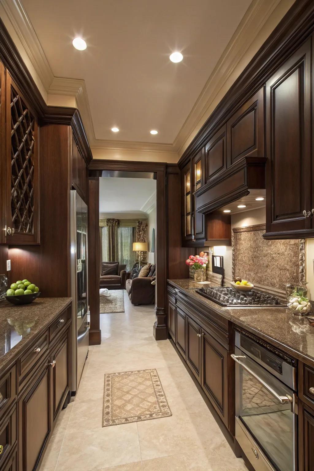 Cocoa Bean introduces a hint of drama and luxury.
