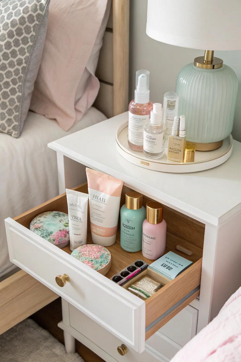 Self-care items add a component of pampering.
