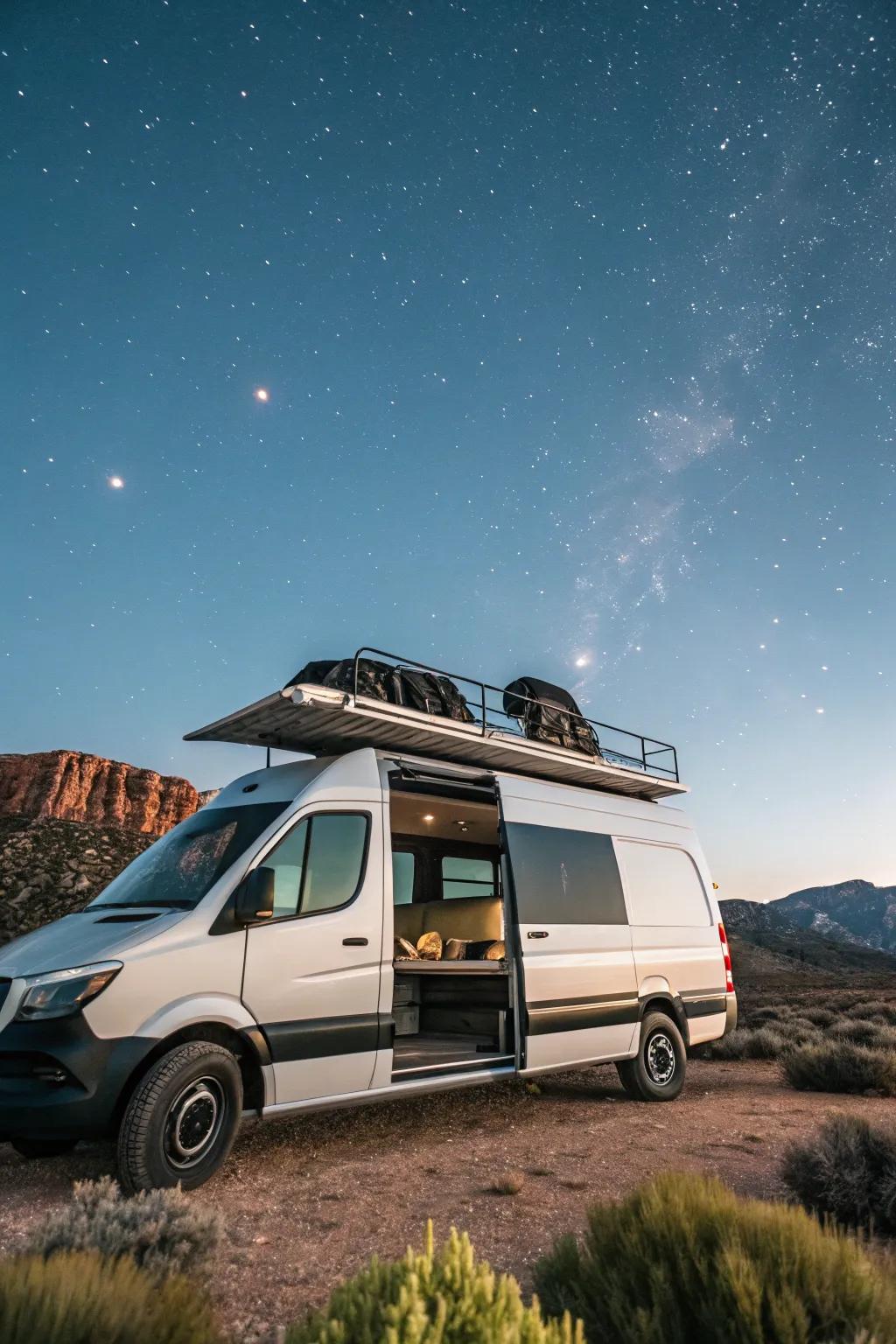 Rooftop deck for a top-tier experience.