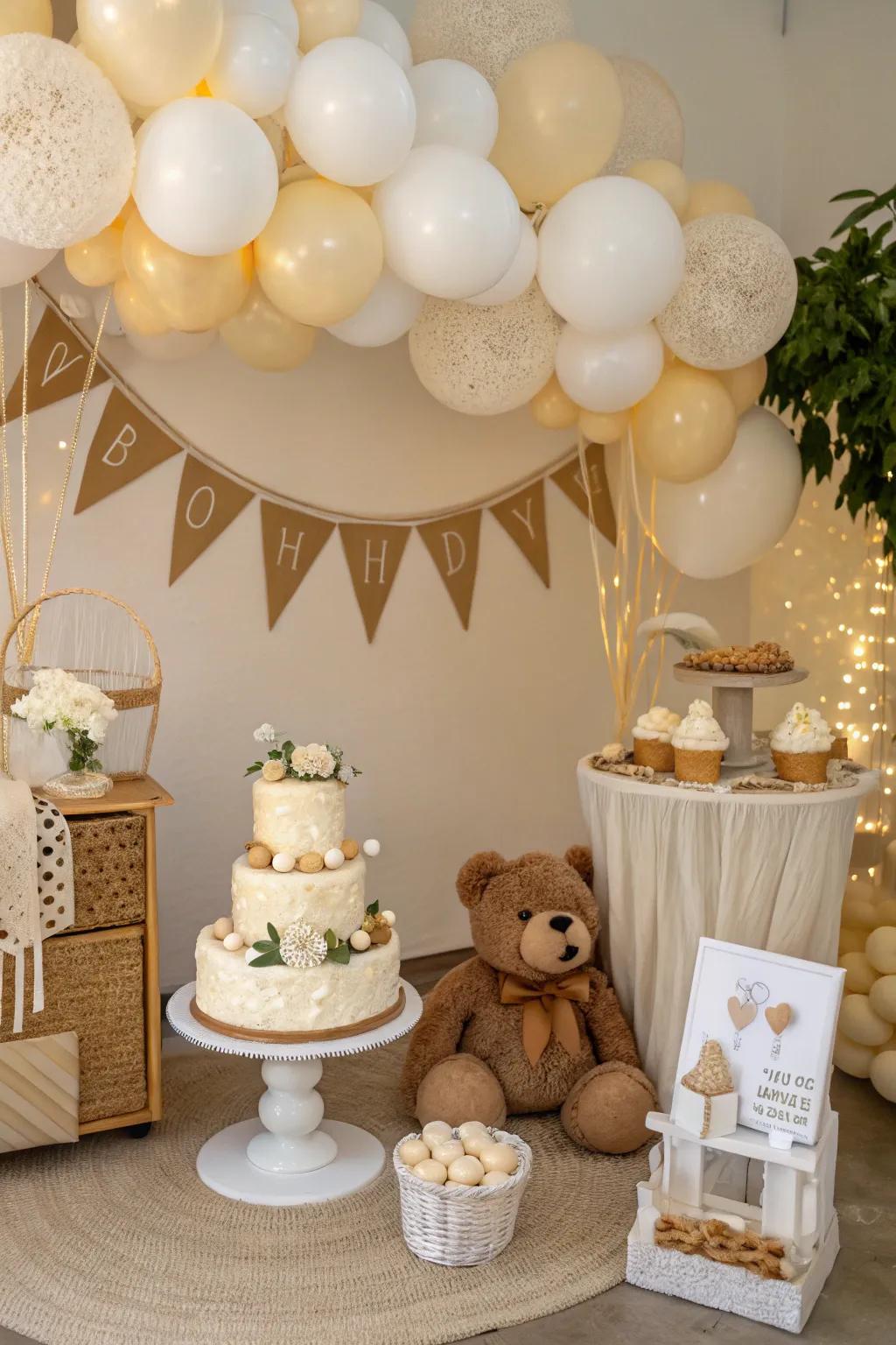 A neutral palette keeps the theme versatile and inclusive.
