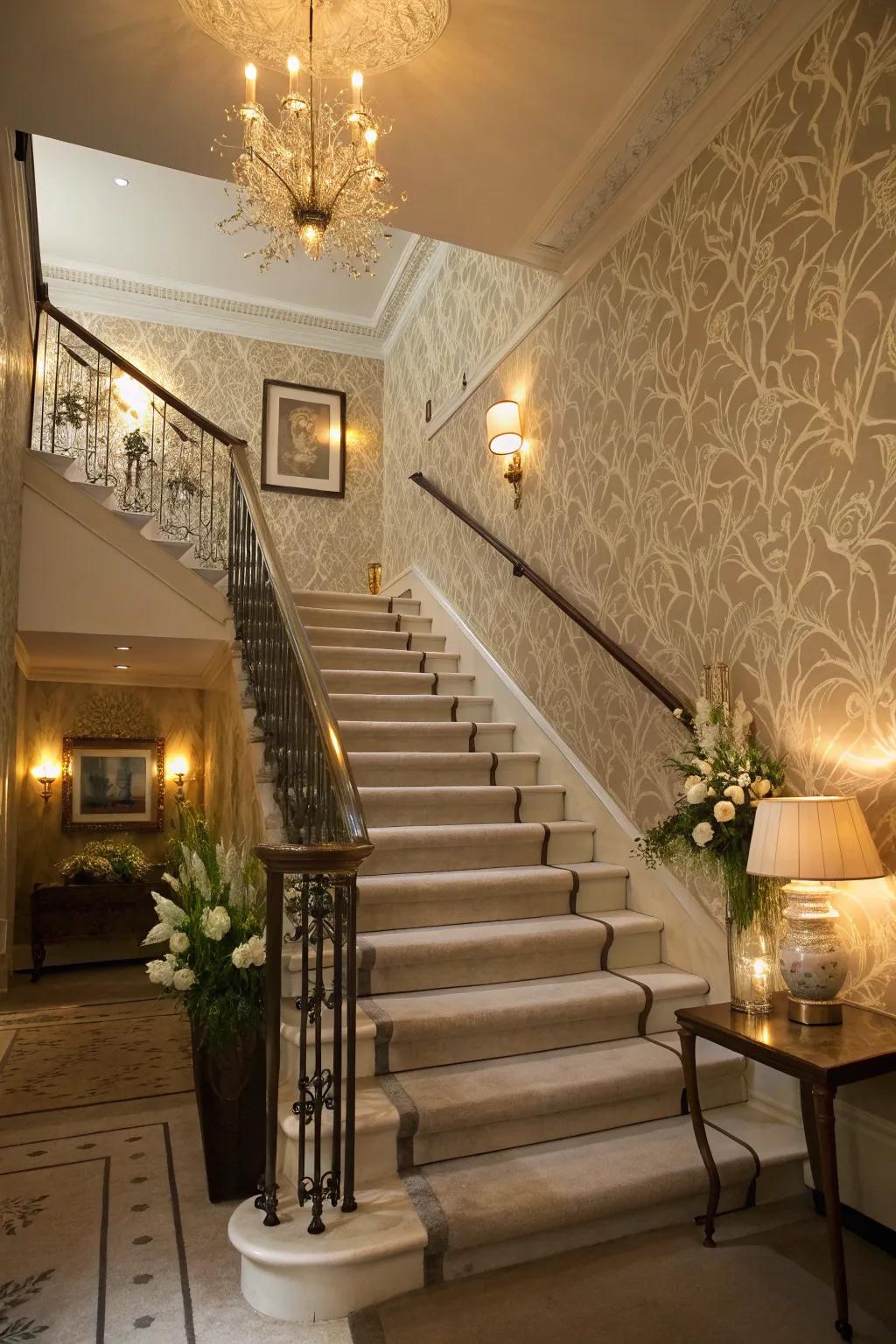 Attain subtle sophistication through textured understated shades.