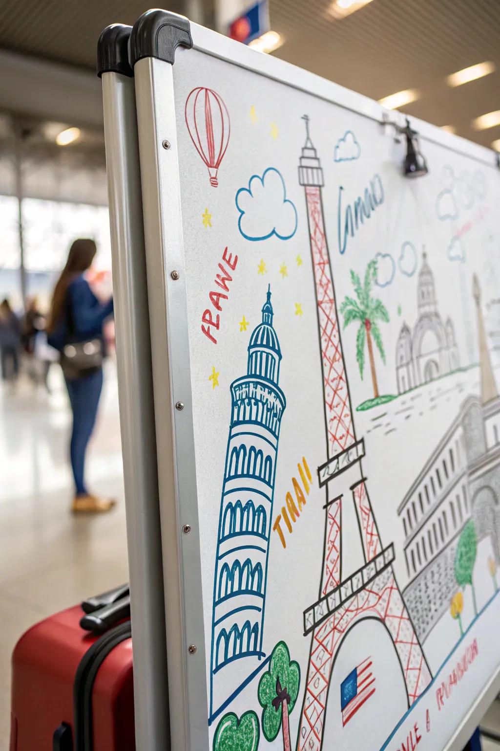 Fuel your wanderlust with travel-inspired art.