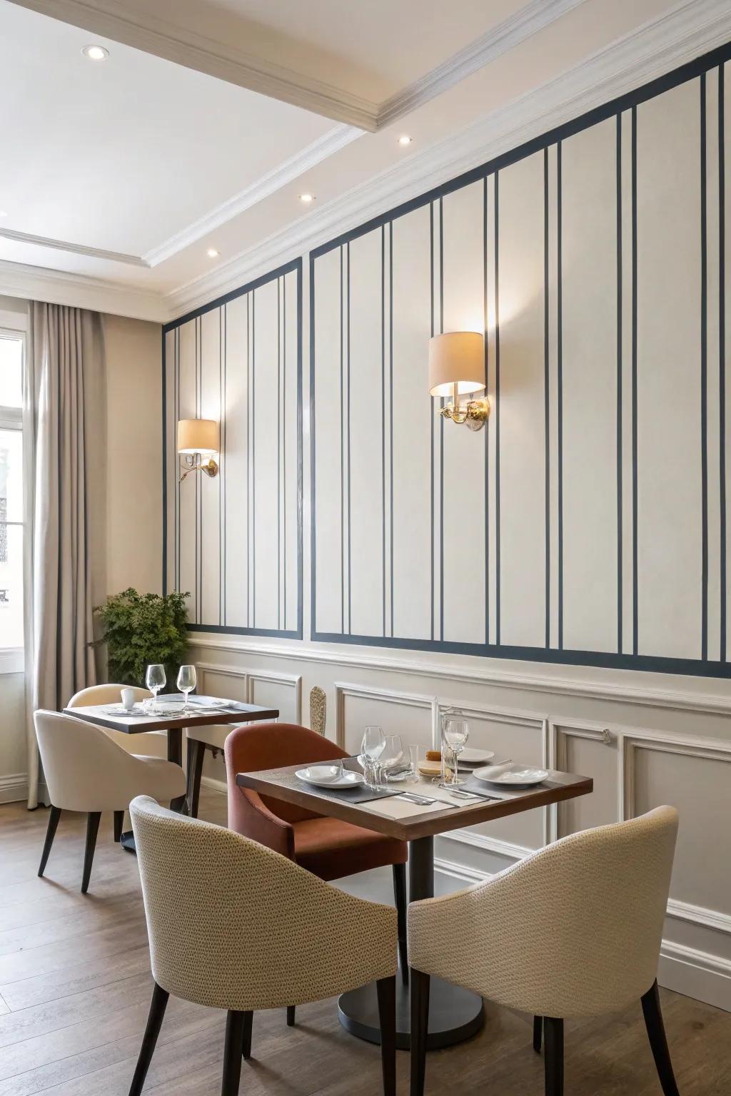 Include beauty using easy band murals.