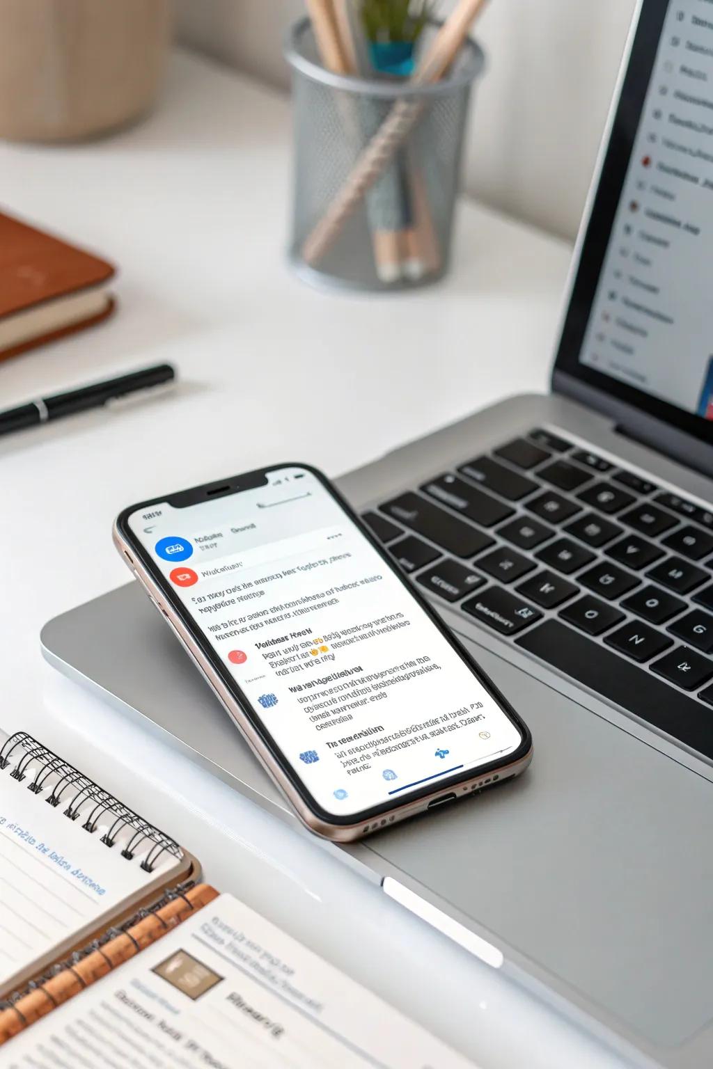 Stay up-to-date with a simple email widget.
