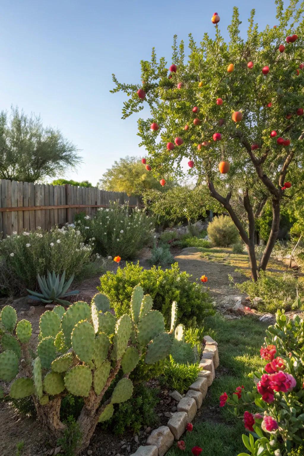 Edible plants offering beauty and bounty.