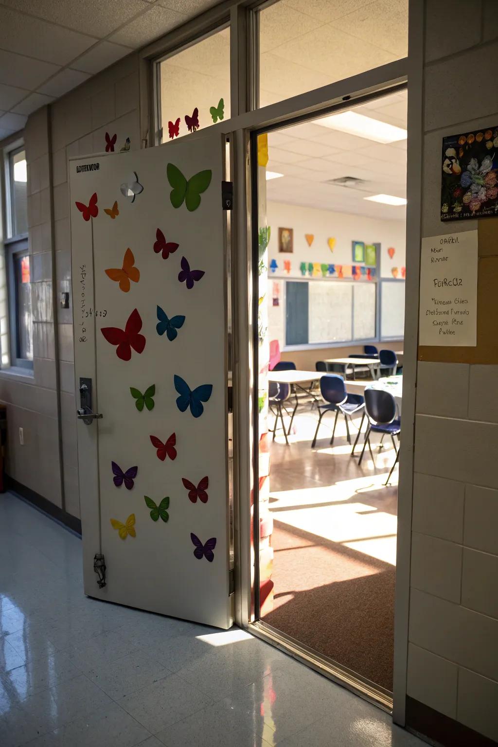 Include mystery and allure through shadow play flutter shapes.