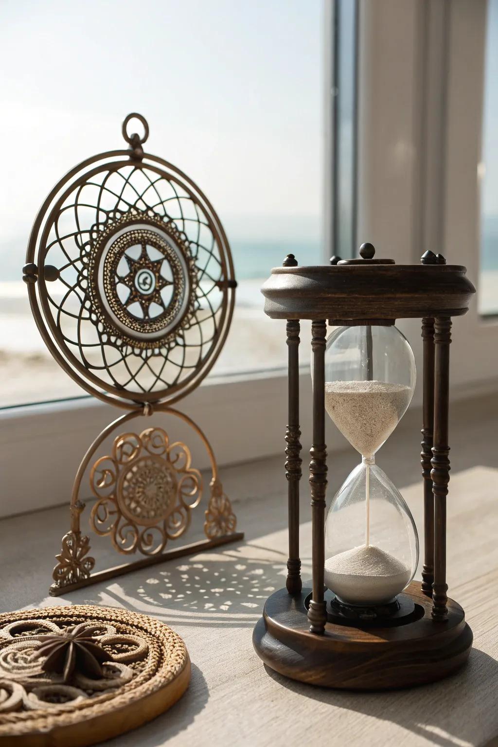 Engage your mind with interactive decor in your calming corner.