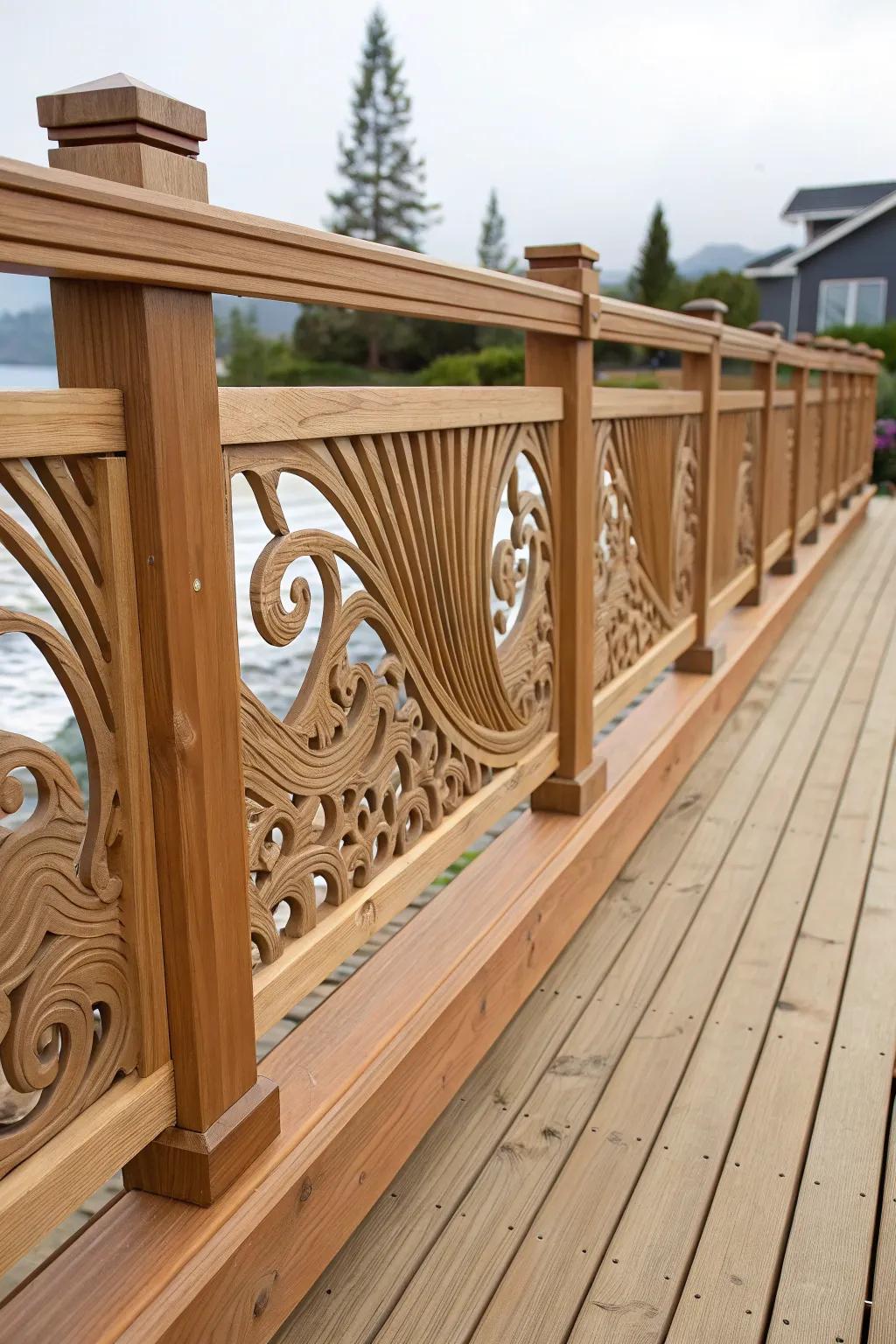 Incorporate playfulness with wave layouts.