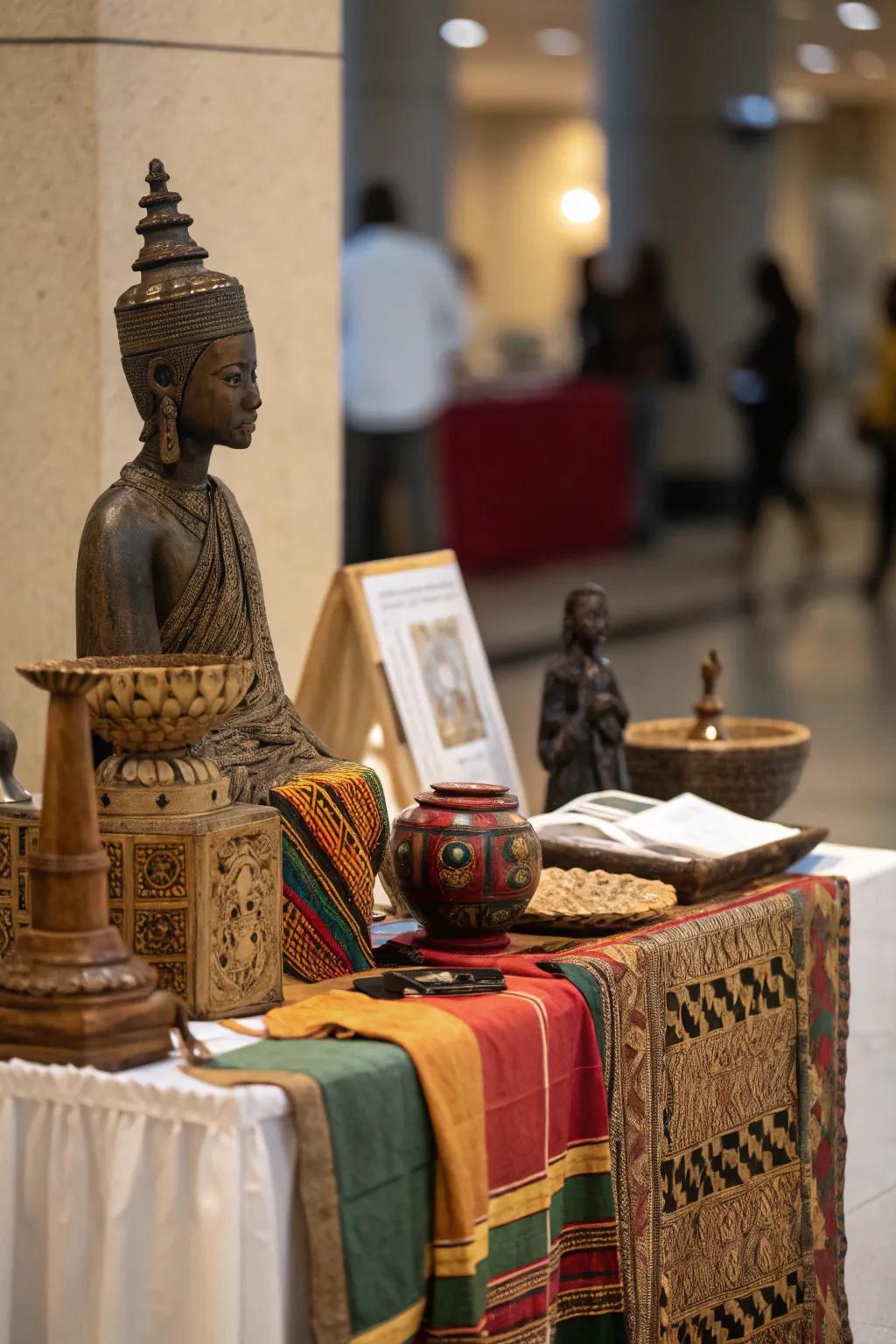 Cultural elements inject depth and personal meaning to your decoration.
