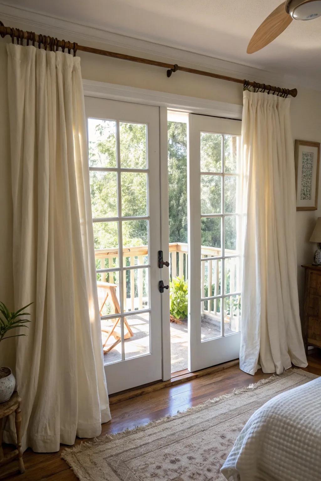 Sustainable materials offer a luxurious feel.