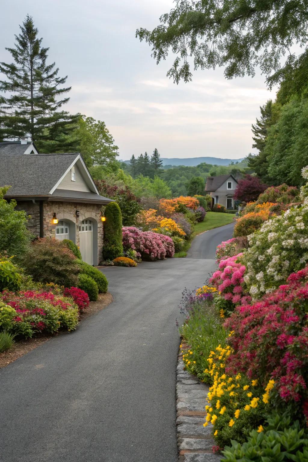 Seasonal vegetative recurrence preserves the dynamic and vibrant attributes of your vista.