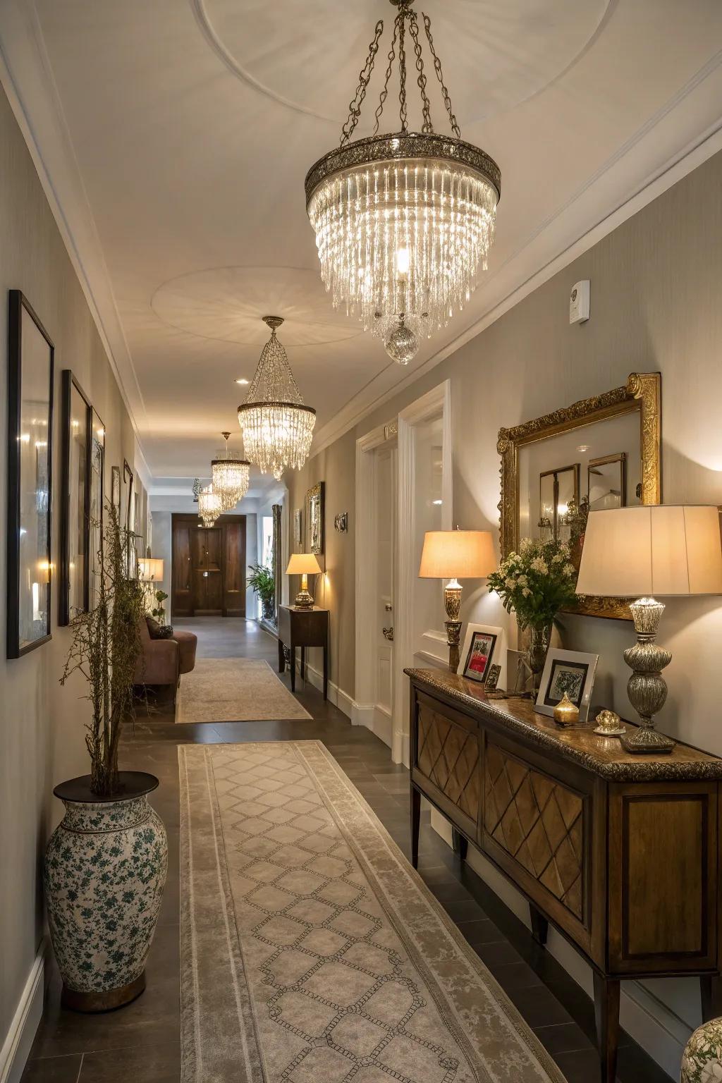 Mixing modern and classic elements creates a distinctive design.