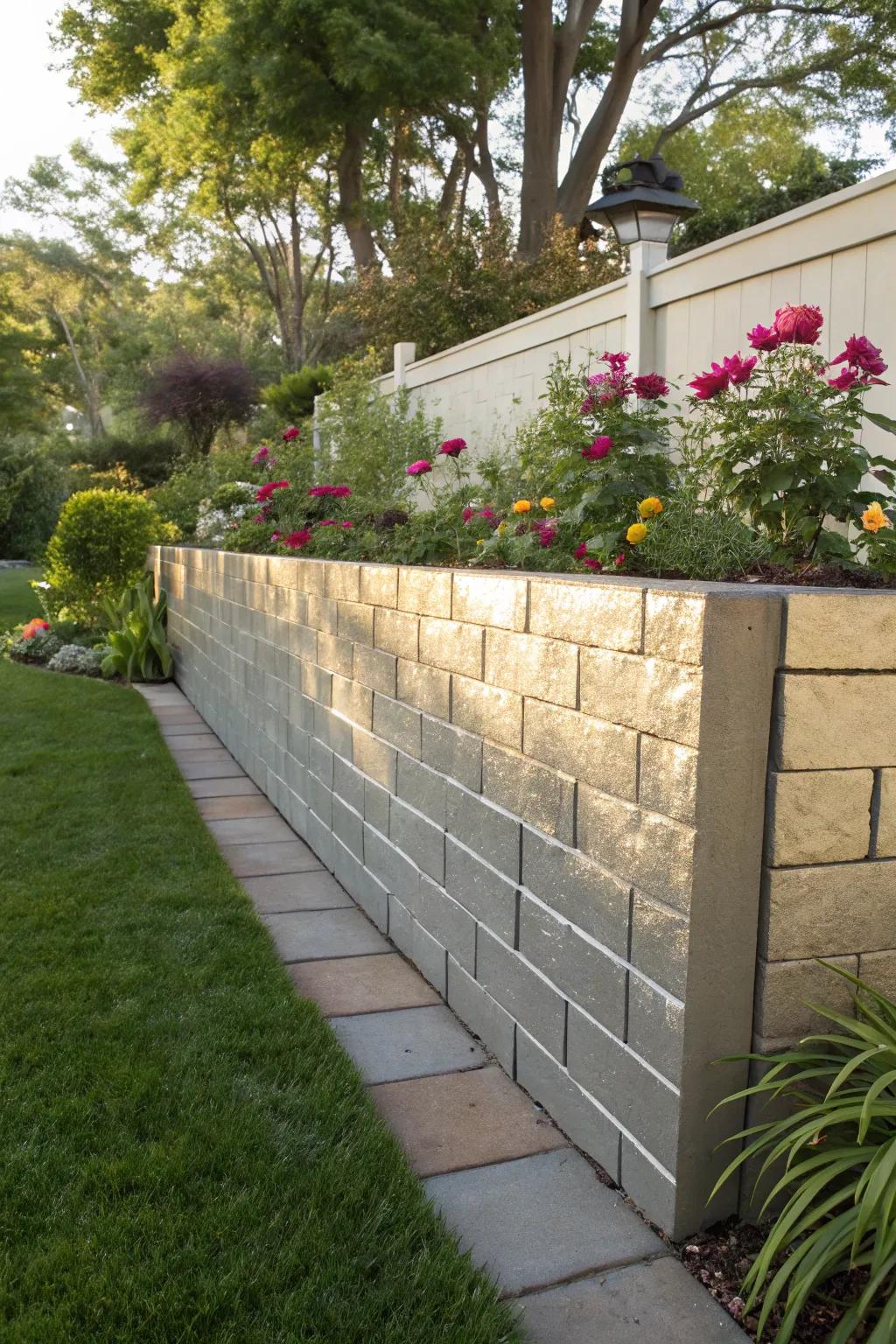 Sparkling coatings add a touch of sparkle and glam to walls.