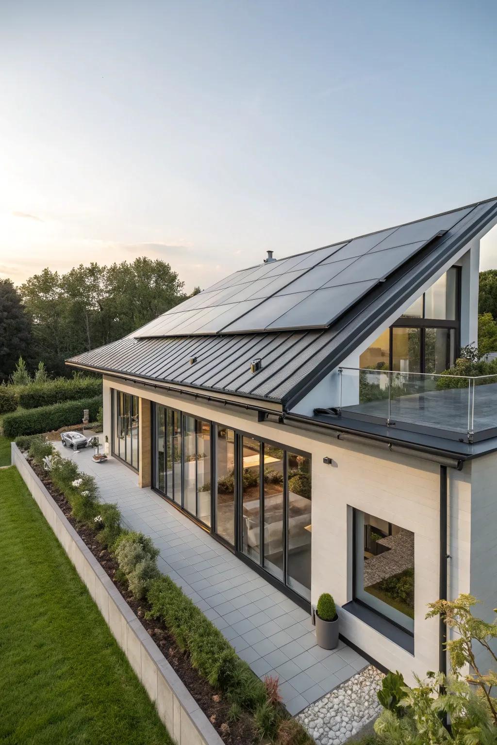 Solar panels.