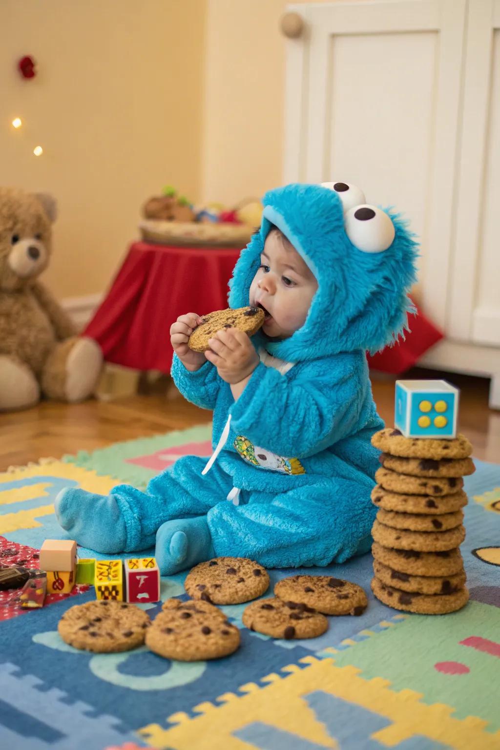A sweet Confection Fanatic costume for a classic Halloween.