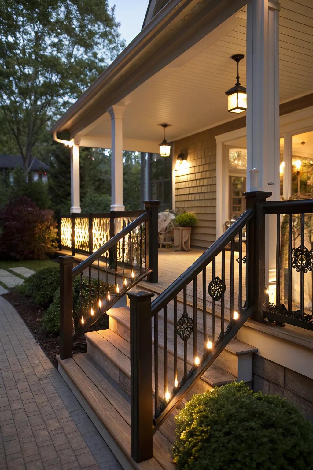 Illuminate the night with integrated lighting
