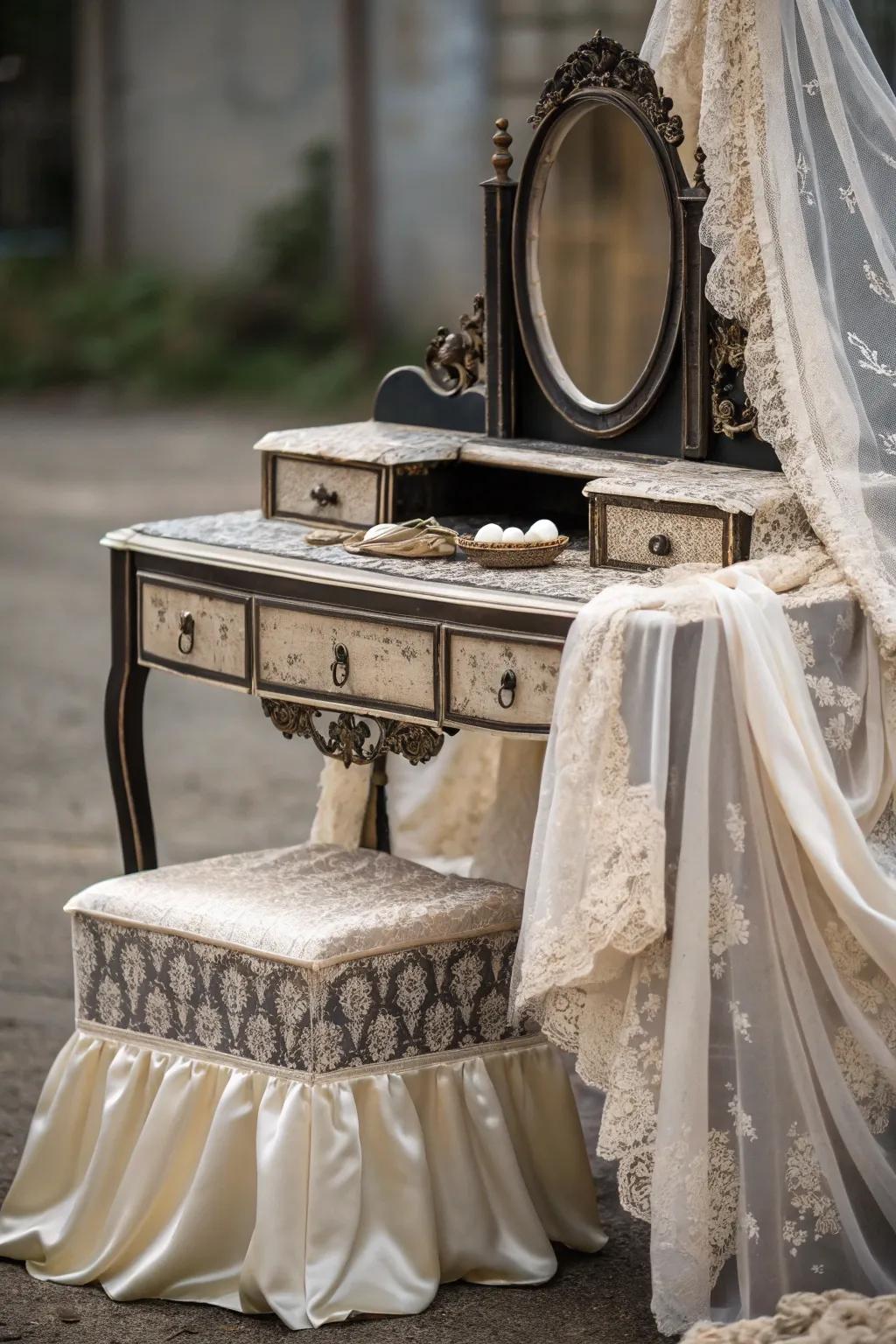 Layered textures incorporate dimension and tactile richness.