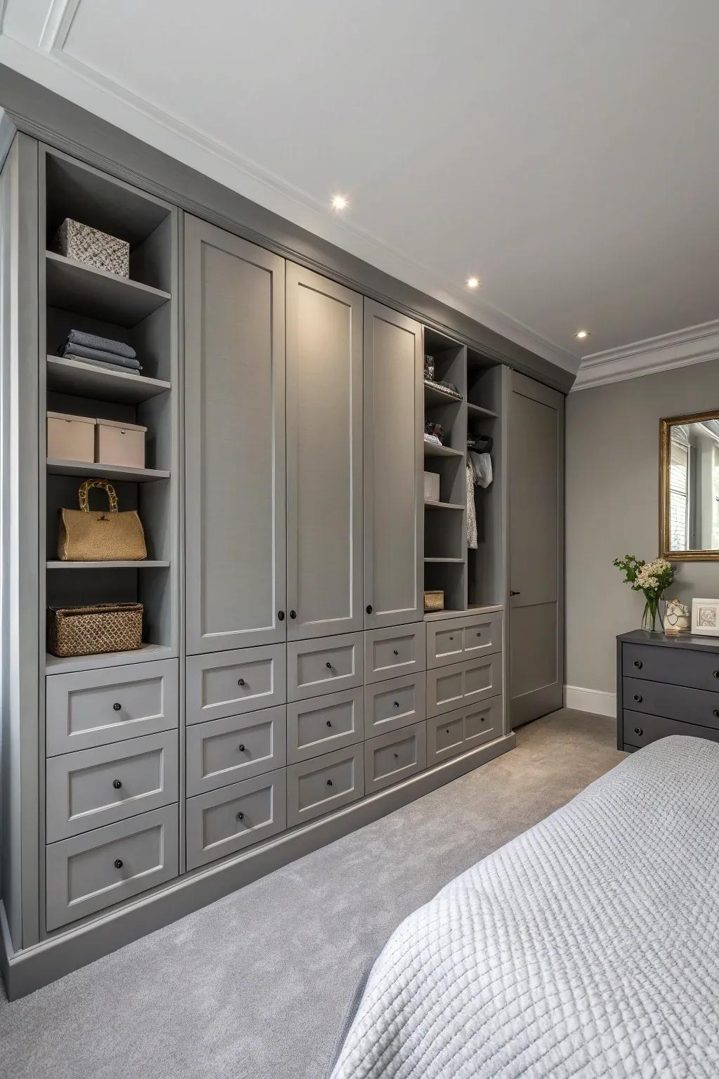 Grey built-ins deliver fashionable capacity resolutions.
