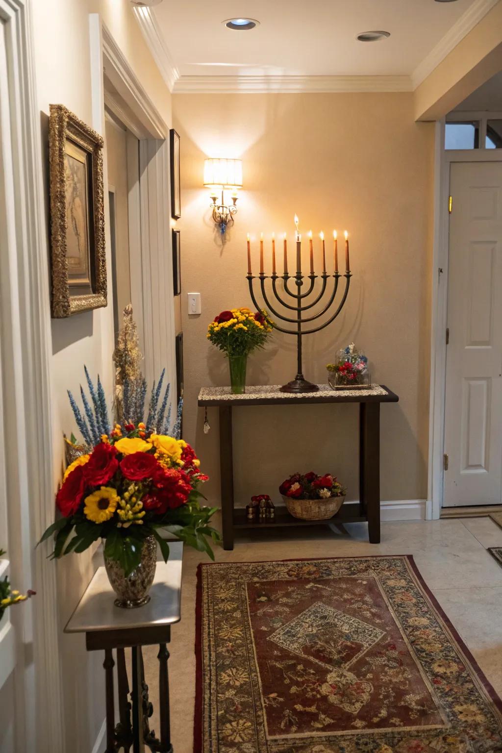 Make a welcoming statement with your foyer.