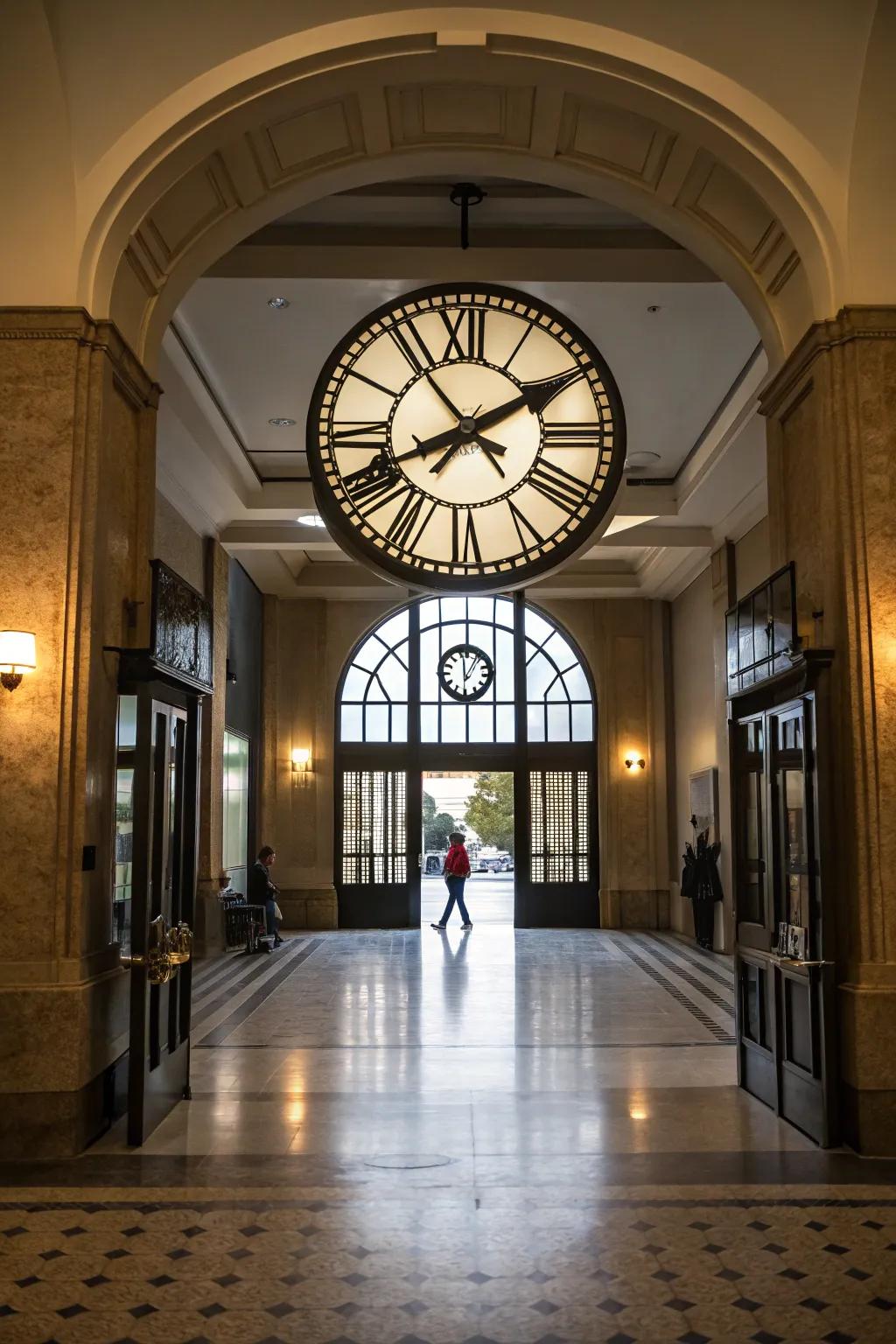 Large-scale pieces create an incredible impact