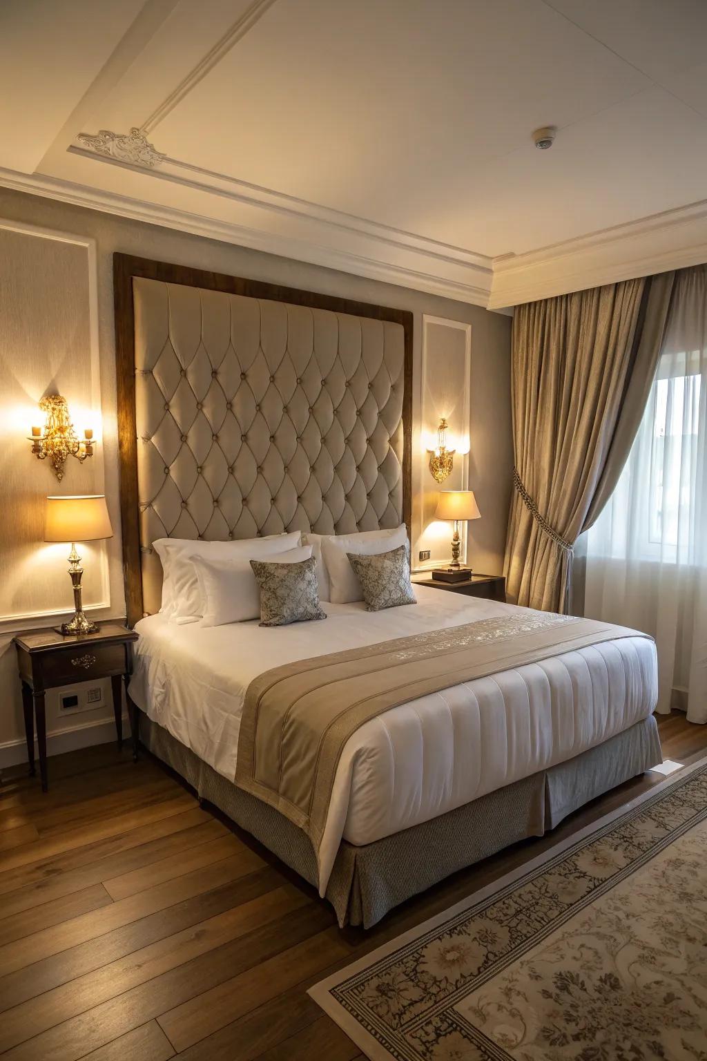 Lighting establishes the tone and ambiance of the space.