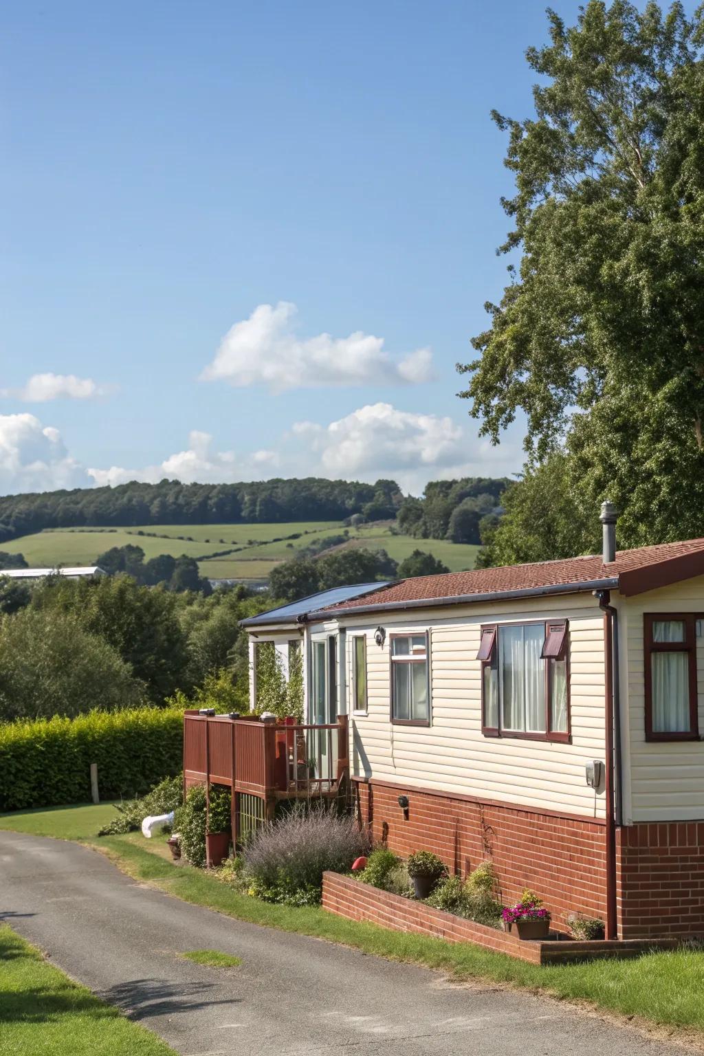 Interweave styles through a block and lumber amalgamation.