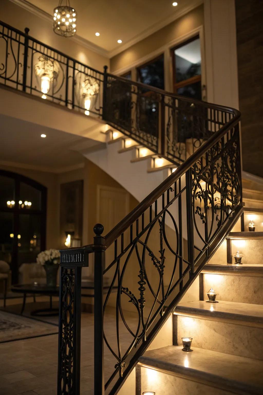Light up your design by using built-in illumination.