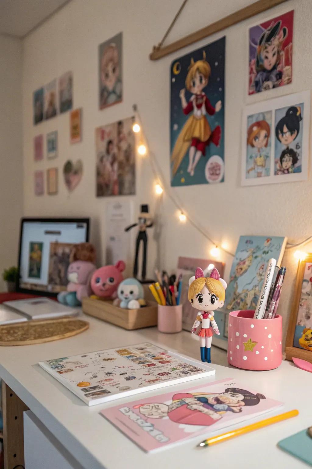 Finalize your room using charming anime accessories.
