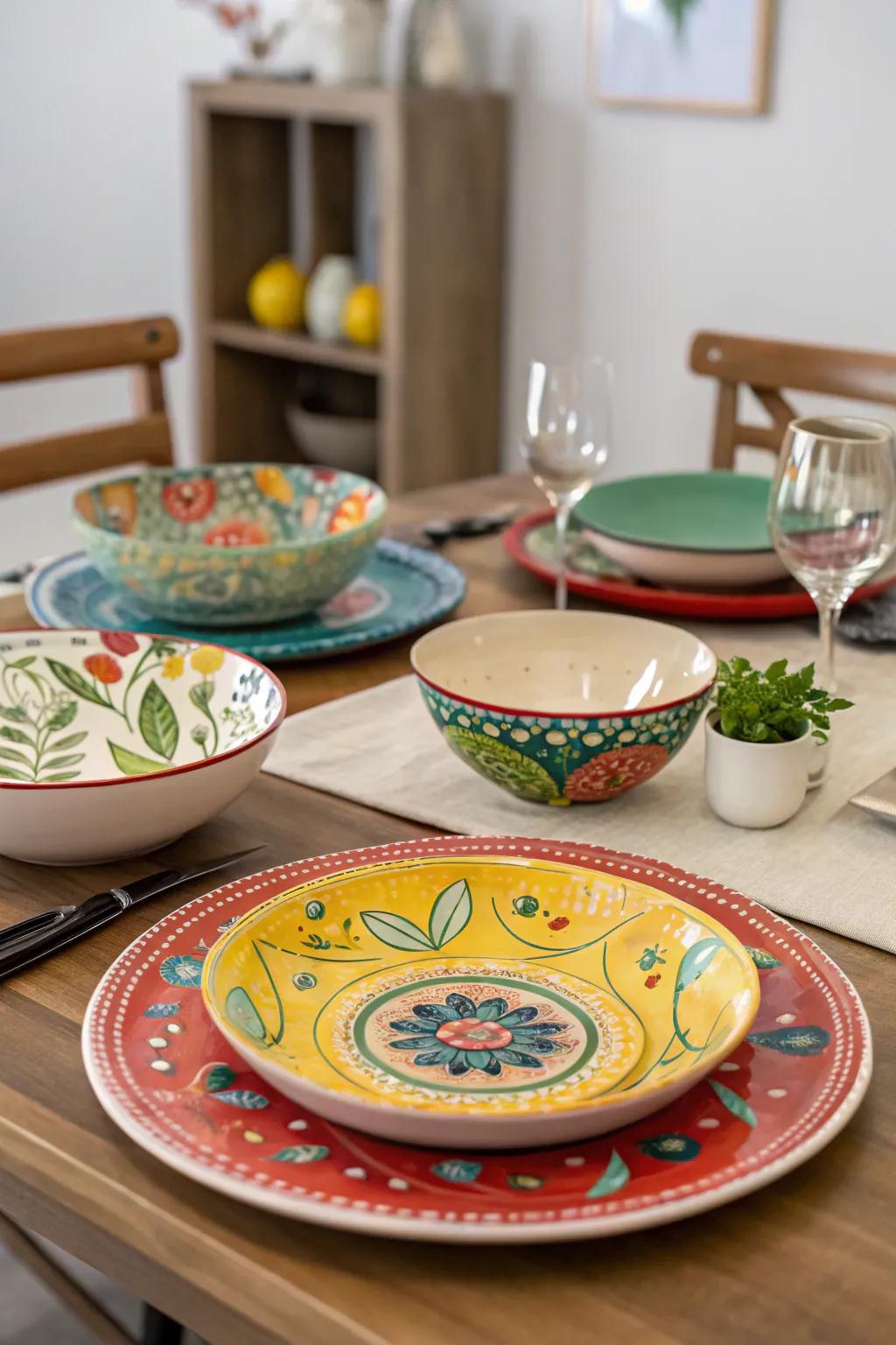 Make dining personal with creative expression.