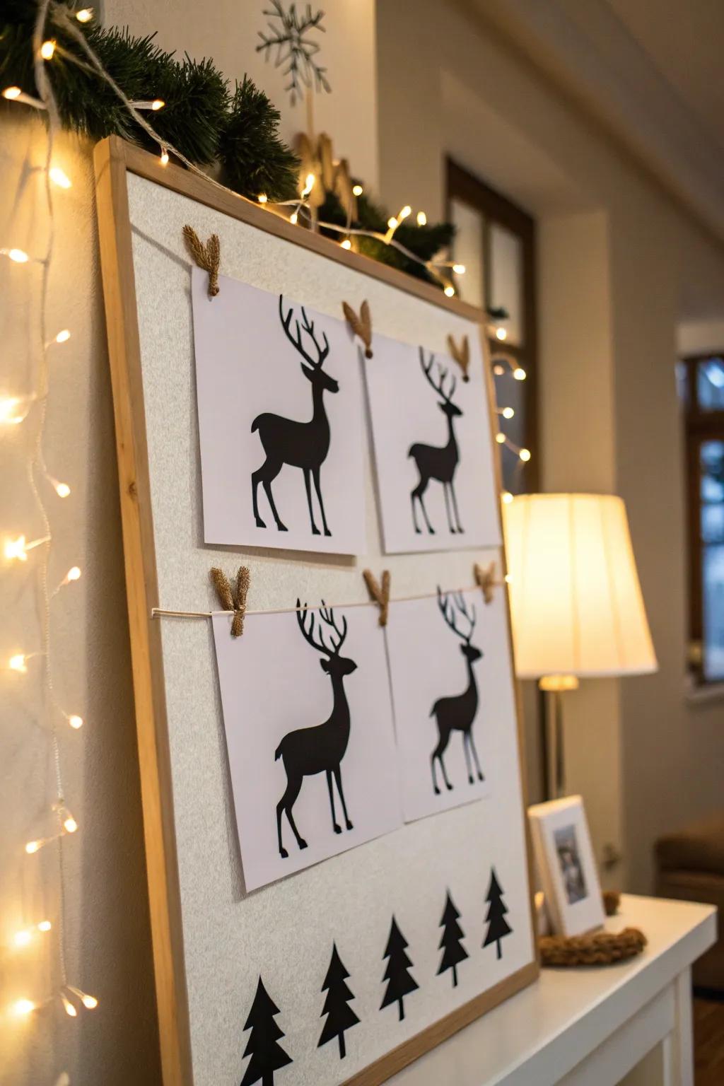 Understated designs impart a modern element to your board.