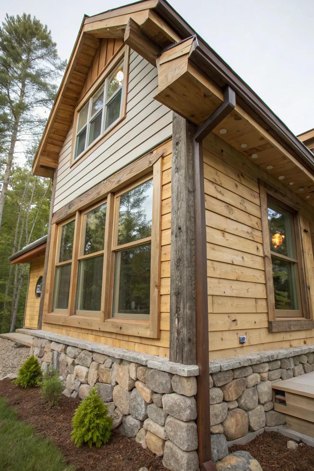 Sustainable materials impart persona and conscience.