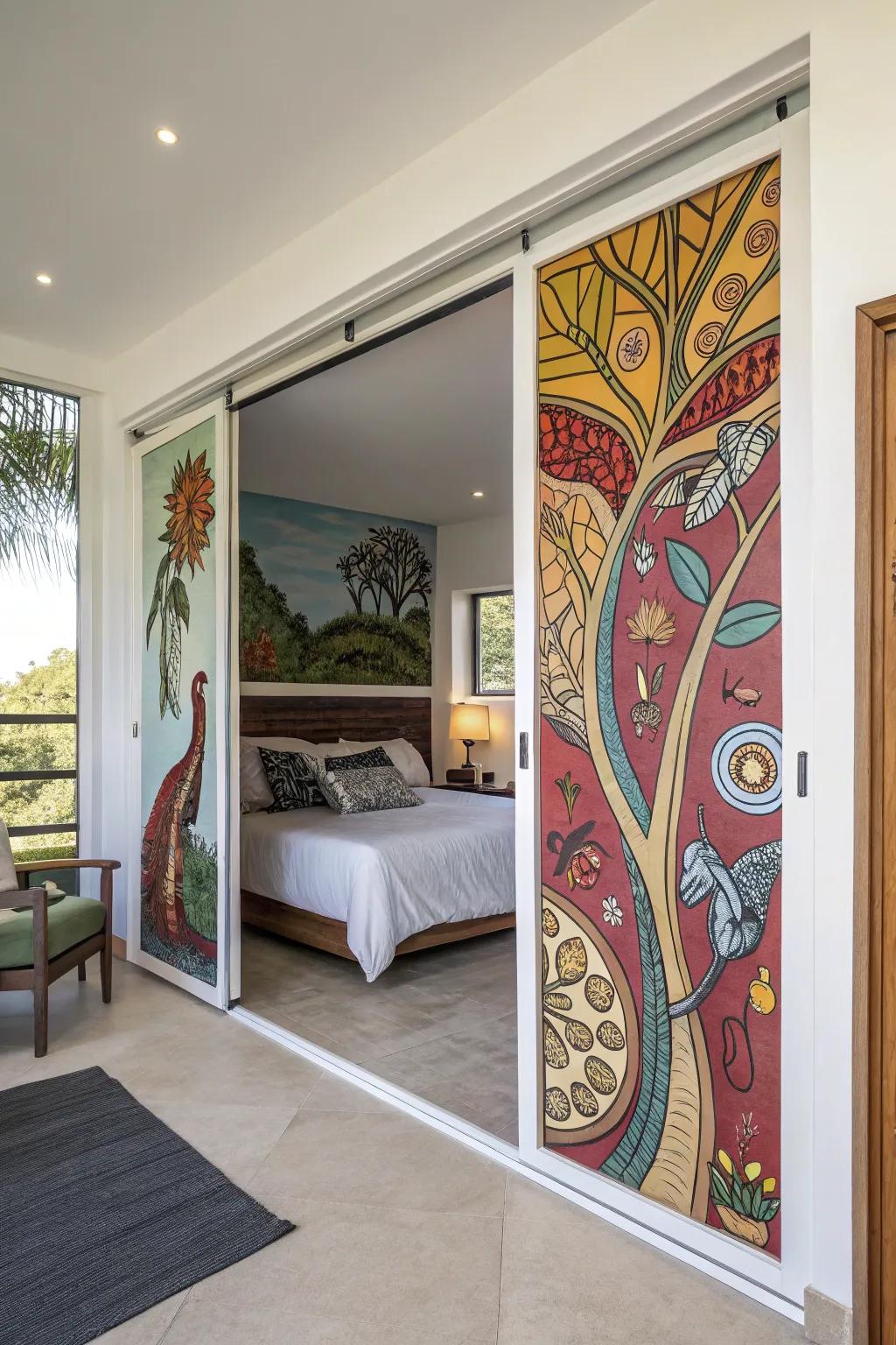 Creative paintings to get a creative statement.