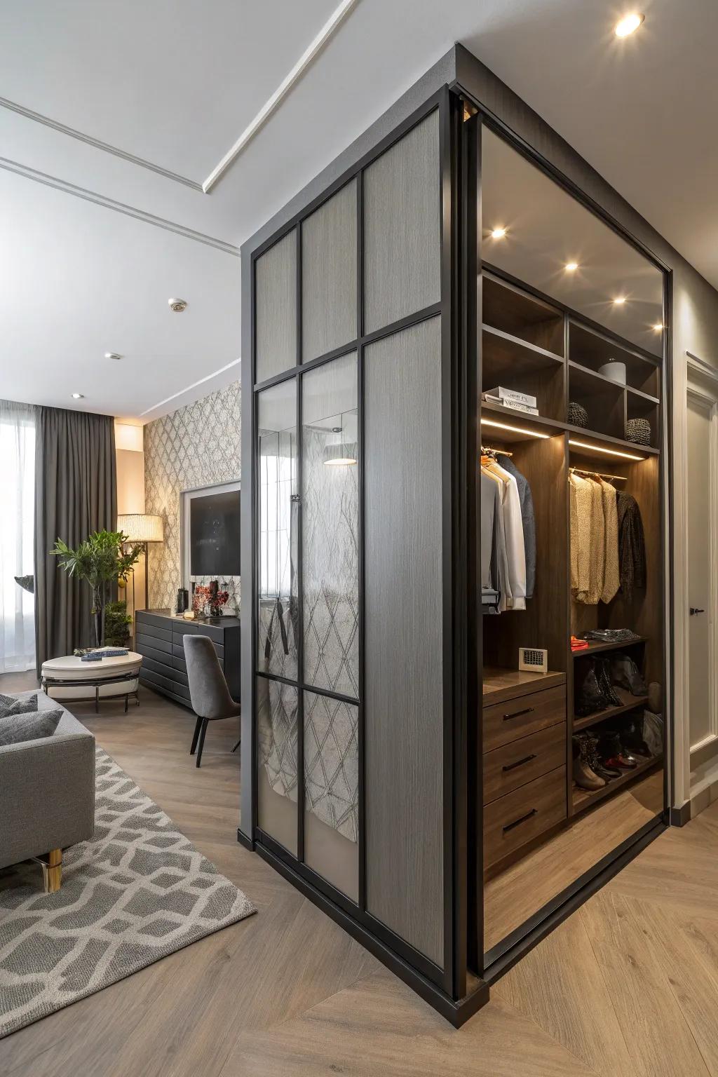 Room separators offer flexible separation and style.